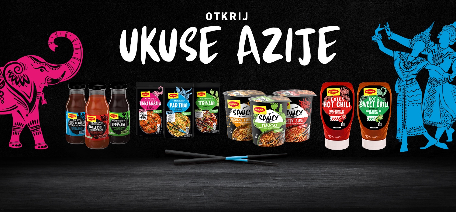 Uživajte u azijskoj kuhinji zajedno sa MAGGI