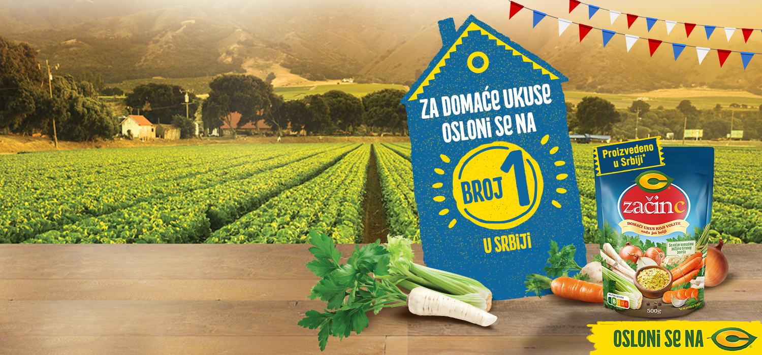 Začin C - Osloni se na začin broj 1 u Srbiji