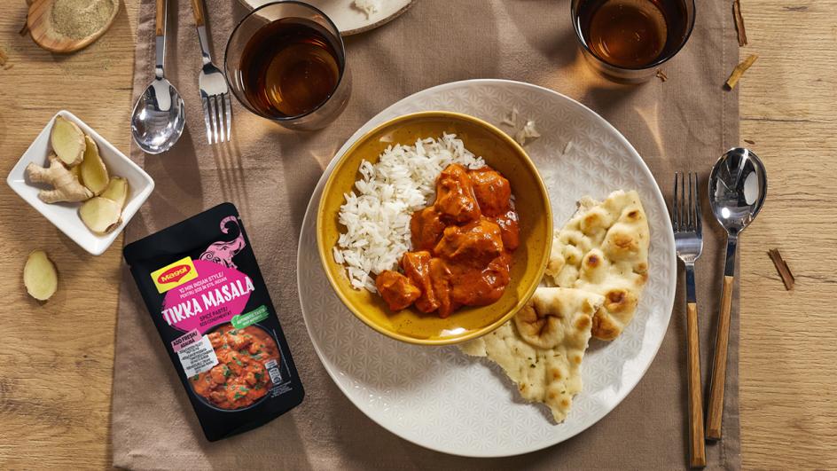 Jednostavna Tikka Masala piletina na indijski način