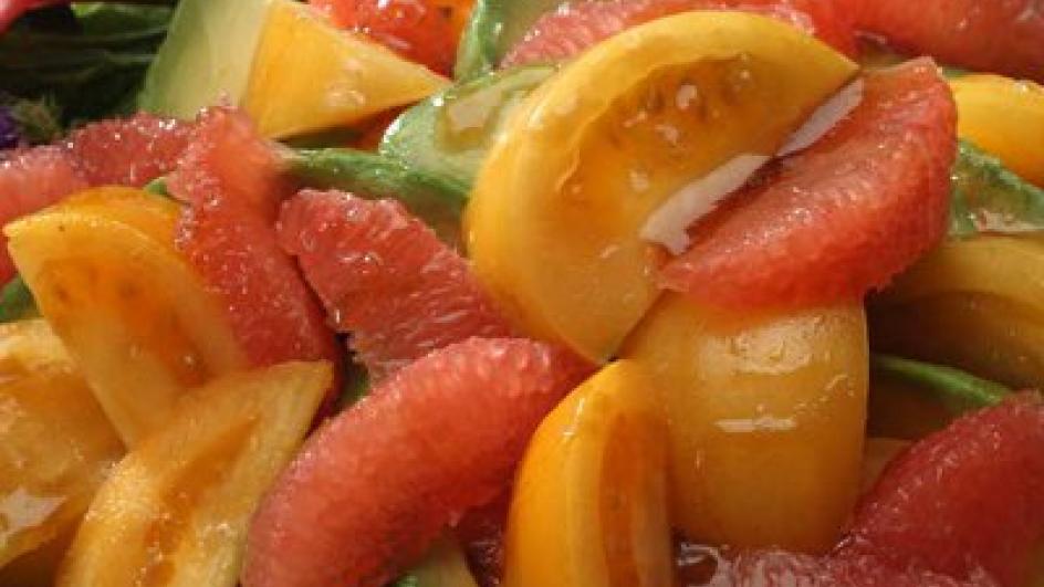 Lagana salata sa grejpfrutom i avokadom