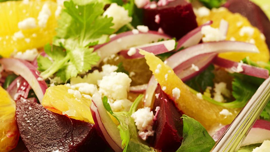 Salata od cvekle sa narandžom i sirom