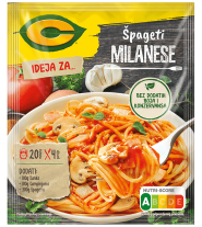 C ideja za špagete milanjeze kesica 45g