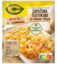 C ideja za zapečenu testeninu sa šunkom i sirom kesica 39g
