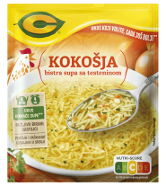 C Bistra kokošja supa iz kesice sa testeninom, 58g