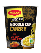 MAGGI Magic Asia Noodles, instant rezanci sa curry začinima, čaša, 63 g