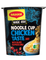 MAGGI Magic Asia Noodles, instant rezanci sa ukusom piletine, čaša, 63 g