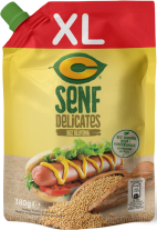 C delikates senf, kesica sa čepom 380 g