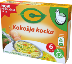 C kokošiji bujon kocka 66g