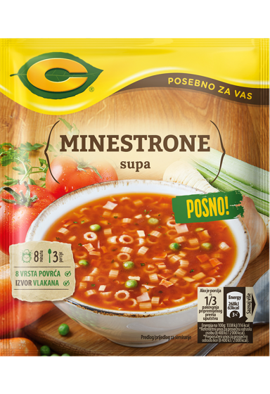 C minestrone supa sa testeninom kesica 62g