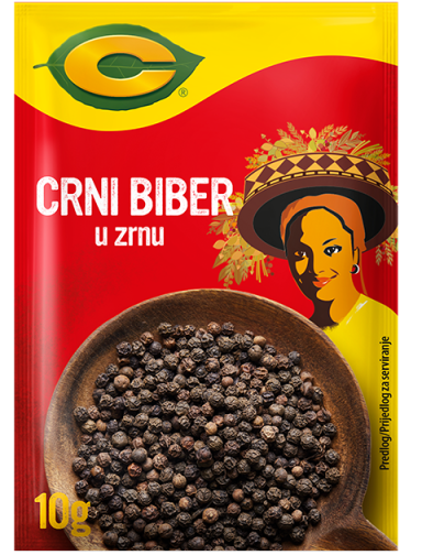 C Crni biber u zrnu, kesica 10g FOP