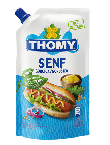 THOMY senf, kesica sa čepom 280g FOP
