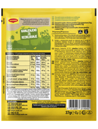 MAGGI supa goveđa, kesica 37 g_BOP