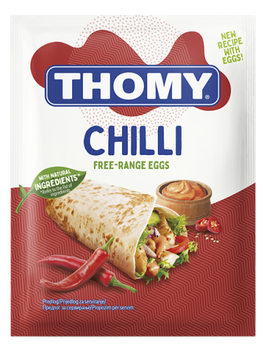 THOMY Čili majonezni sos, kesica 80g FOP