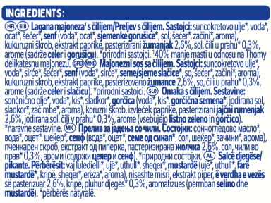 THOMY Čili majonezni sos, kesica sa čepom 220 g_ingredients