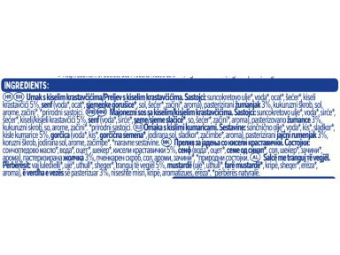 THOMY Tartar majonezni sos sa kiselim krastavčićima, kesica 80g_ingredients_1