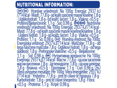 THOMY majonez, kesica 80g_ingredients
