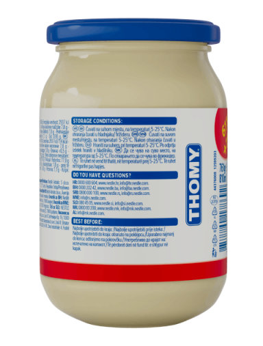 THOMY majonez, staklena tegla 761 g (611 g + 150 g gratis)_BOP
