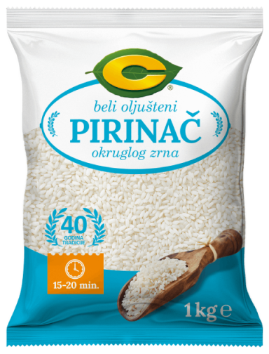 3D C pirinac Okruglo zrno 1000g FOP