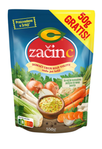 Začin C univerzalni začin kesica 550g, 50g gratis