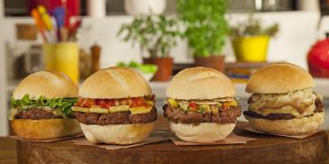 Goveđi burger sa povrćem