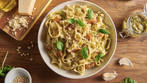 Pesto pasta sa piletinom