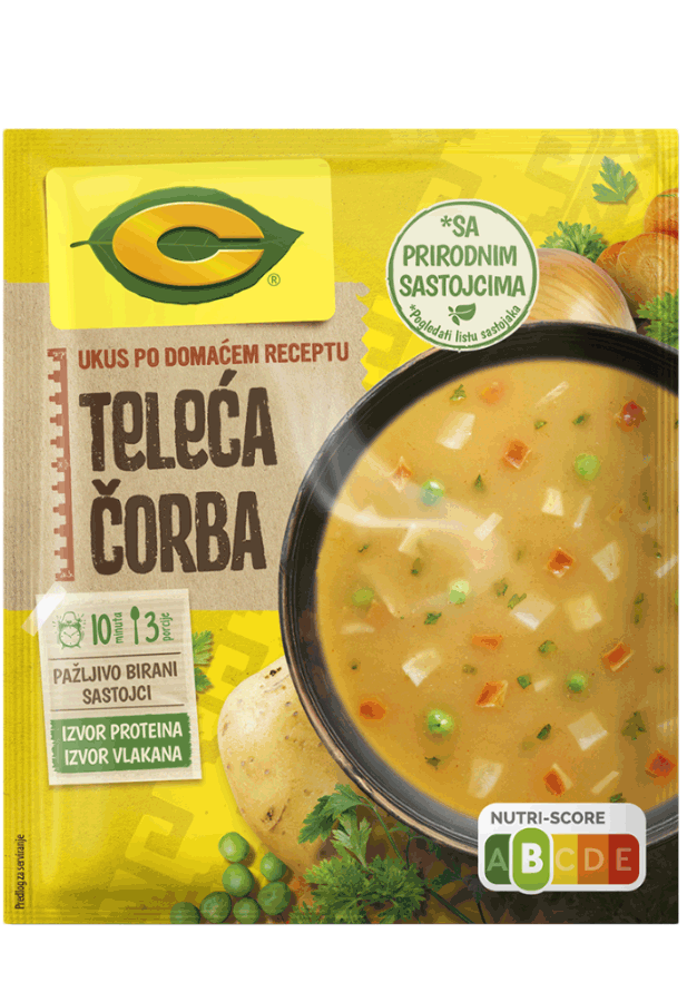 C Teleća čorba kesica 45g